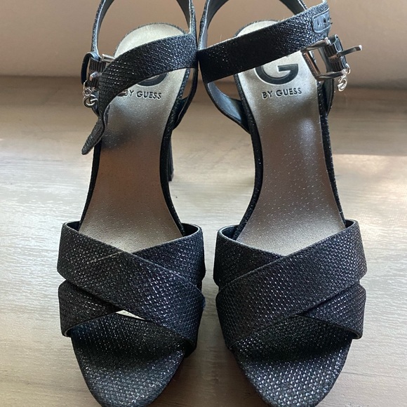 Size 7 Guess sparkly 5” heels - Picture 2 of 6